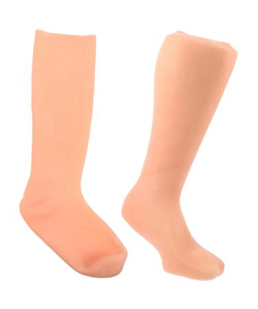 FRCOLOR Moisturizing Long Socks 1 Pair Moisturizing Foot Cover Lotion Feet Moisturizer Socks Foot Care Moisturizing Socks Moisturizing Socks for Women Skin Sebs Elastic Stockings Women's