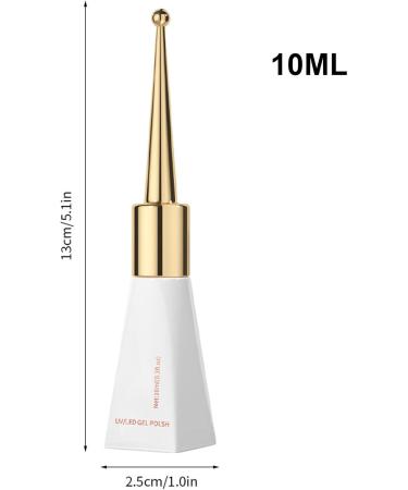 Nail Gel | Rhinestone Glue Gel 10ml | Professional Floral Liquid Easy to Use for Beginners & Enthusiasts | For Home Manicure Salon Travel Women & Girls Everyday Style - Buy Online on GoSupps.com