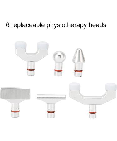 Electrical Spinal Massage Device | 6 Massage Heads 30 Adjustable Stages | Chiropractic Adjustment Tool for Body Relaxation (Silver) - EU - Buy Online on GoSupps.com