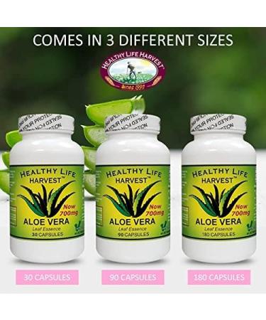 IC Aloe Capsules - IC Supplements Non-GMO Clinically Proven for Interstitial Cystitis for 30 Years- Vegetarian - Each Bottle has 90-700mg caps - Buy Online on GoSupps.com