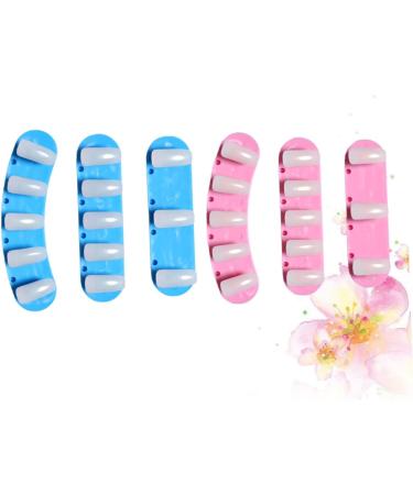 minkissy 4 Boxes Tip Stand for Nails Tip Display Stand Nail Practice Rack Nail Training Rack Manicure Base - Buy Online on GoSupps.com