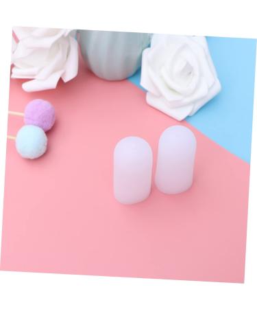 Healifty Bunion Toe Spreader Gel - Pair of Thumb Protectors for Bunion Correction and Toe Alignment - White - Buy Online on GoSupps.com