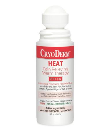 CryoDerm Heat Lotion (3 Ounce) Original Version