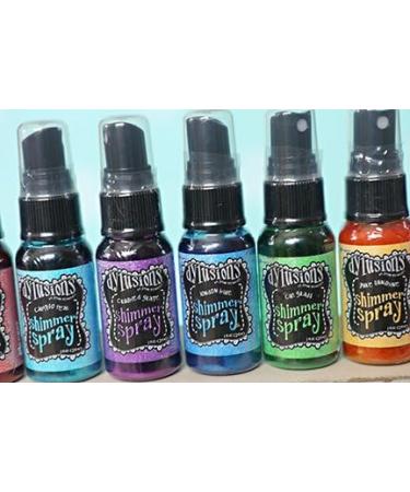 Ranger Dylusions Shimmer Spray Bundle - 12 Bottles 1 fl oz | Vibrant Colors for Art Projects - Buy Online on GoSupps.com