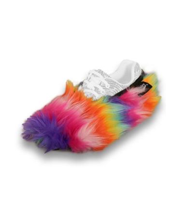 Brunswick Bowling Products Master Fuzzy Rainbow Ladies Shoe Covers - Medium