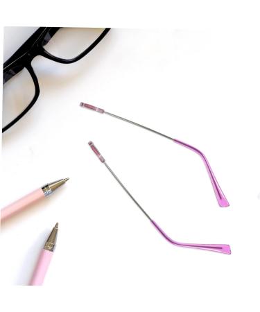 Buy Gleavi Replacement Glasses - Universal Metal Arm & Hinge Bracket (13.5x0.6cm) - Violet Frame | International Shipping - Buy Online on GoSupps.com