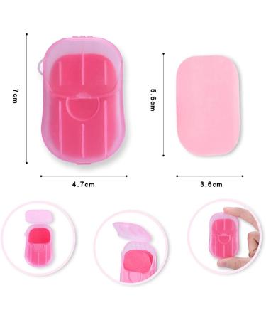 Buy Bamsod 12 Portable Fragrant Bathing Soap Leaves | Travel-Friendly Foam Paper Soap for Laundry & Hand Use - Buy Online on GoSupps.com