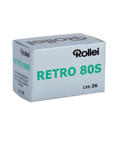 Rollei Retro 80S 80 ISO Panchromatic Black & White Film, 35mm, 36 Exposure
