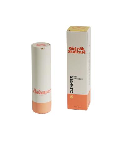 Girlyish Skincare Creamy Cleanser Gentle Formula Removes Makeup and Impurities Without Stripping Moisture For All Skin Types For Tweens For Adults girlish skincare