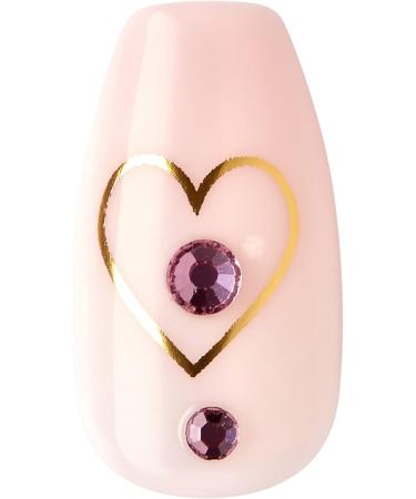 KISS imPRESS Press-On Manicure Limited Edition Valentine Nails Love Myself' 30 Count - Buy Online on GoSupps.com