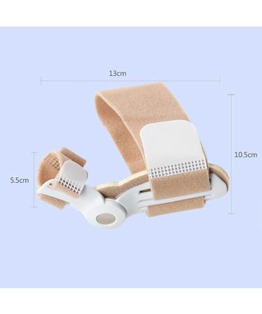 JYCCH 2Pcs Pedic Toe Straightener Corrector | Adjustable Skin-Friendly Fabric for Men & Women | Hallux Valgus Relief - Buy Online on GoSupps.com