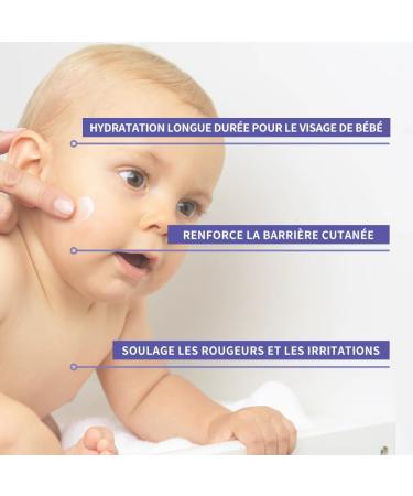 Bee Nature - Baby Face Moisturizer - Organic Honey - Relieve Eczema - Softness Repair - 100% Natural - Suitable for Newborns with Dry and Sensitive Skin - 2 Pieces (2 * 50ml) - Buy Online on GoSupps.com