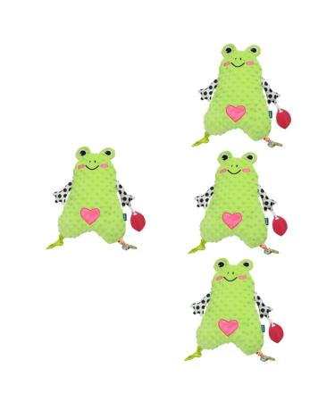 Toyvian 4 piece of sleeping comfort towel ceilings for newborn young pacifier for young filled rabbit toys cuddly toys ceiling filling material: pp cotton soothing baby bath towel