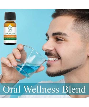 Teliaoils Herbal Blend for Teeth & Gums - Extreme Strength Oral Hygiene Oil - 100% Natural Mouthwash, Toothpaste, Breath Freshener - Fluoride Free - 10ml - Buy Online on GoSupps.com