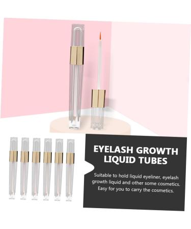 CANIGHT 6pcs Bottle Clear Eyeliner Bottle Empty Eyeliner Tube Clear Container - Buy Online on GoSupps.com