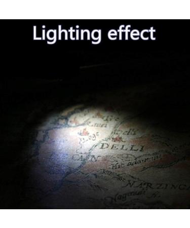 Portable Mini Glass Key Chain with LED Light Handheld Old Man Reading Magnifier for Seniors to Read Small Print Cards Stamps Jewelery Made in China - Buy Online on GoSupps.com