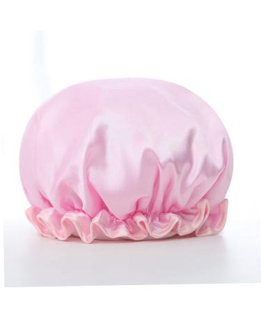FOMIYES 3pcs Double Layer Bath Visor Hair Bonnets Set - Shower Cap, Night Sleep Cap, Elastic Bathing Cape - Buy Online on GoSupps.com