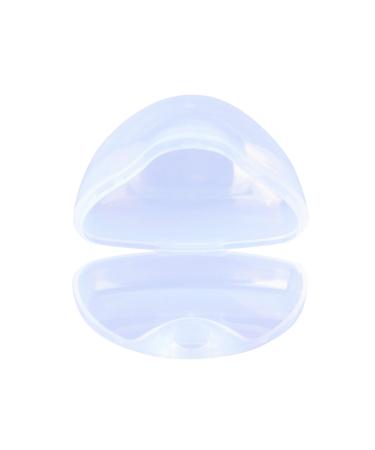 Silicone pacifier four-colored liquid silicone sleeping pacifier play mouth baby teeth grinding cotton stuff RMA691 (blue one size) blue unit size