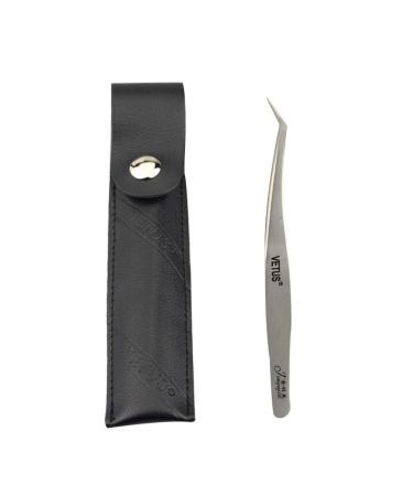 VETUS Eyelash Extension Tweezers Set - Dolphin-shaped Curved Tip, Professional Volume & Classic Tweezers with Leather Sheath (Jinyujia & Haitunjia) - 2 Pcs - Buy Online on GoSupps.com