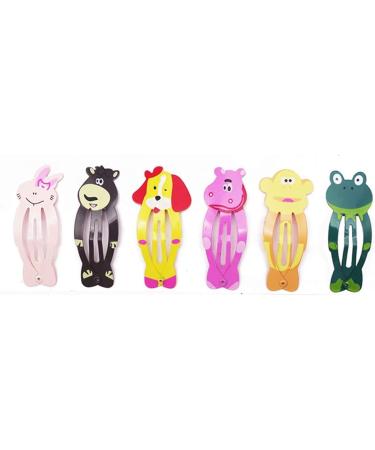 Flzone 40 Pack Snap Animal Hair Clips - Cute Hair Accessories for Girls of All Ages - Buy Online on GoSupps.com