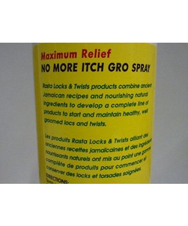 Jamaican Mango No More Itch Gro Spray 16 oz - Soothe Scalp Irritation - VI-Z8XF-SRUF - Buy Online on GoSupps.com