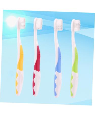 Clispeed Kids Toothbrush Set - 4 Soft Bristle Toothbrushes & Tongue Cleaner for Children & Babies | Oral Care Tools with Silver Ion for Pregnant Women - International Shipping Available - Buy Online on GoSupps.com