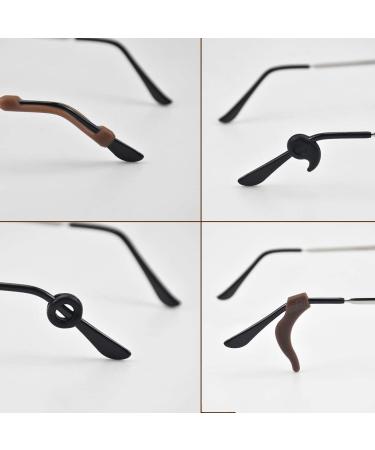 Jinlaili Anti-Slip Glasses Holders - 24 Pairs Silicone Rings for Secure Reading & Everyday Use - Buy Online on GoSupps.com
