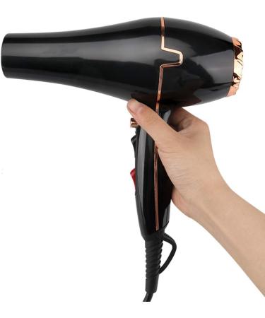 Professional Hair Dryer Ionic Hairdryer 1600W Hair Dryer for Women 2 Speed 3 Heat Settings and Cool Shot Button with 2 Nozzles Negative Ion and Constant Temperature for a Frizz Free Shine Hair Care - Buy Online on GoSupps.com