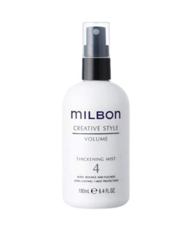 Milbon Creative Style Volume Thickening Mist 4 6.4oz Honey 6.4 Fl Oz (Pack of 1)