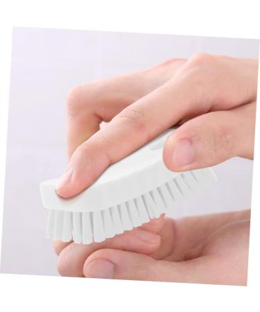 Beavorty nail brush nail cleaner brush kitchen cleaning Office cleaning brush Garden shed sink cleaning brush shoes cleaner shoe cleaner manicure fingernail cleaner Manicure Brush 11.5x5cm White - Buy Online on GoSupps.com