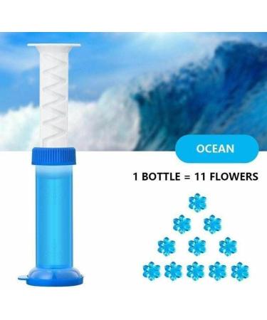 SHYKNYU 1Pcs Toilet Cleaner Gel Sustainable Fresh Deodorant Fragrance Flower Household Bathroom Clean J3C2 Needle Detergent Aromatic - Buy Online on GoSupps.com