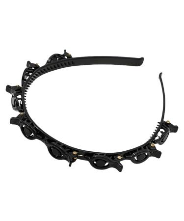 Bangs Hairstyle Hairpin Headband - Fashion Hair Accessories | Elegant Double Layer Plait Hair Tool for Women Girls Mother's Day