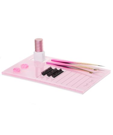 3-in-1 Lash Extension Pallet & Holder | Acrylic Lash Tiles & Strip Trays | Essential Tools for Professional Eyelash Extensions - Buy Online on GoSupps.com