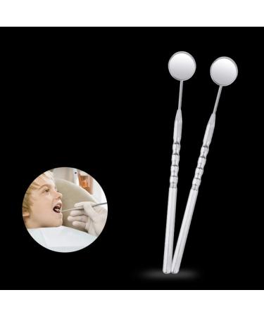 SUPVOX Stainless Steel Dental Mirror - Tooth Inspection Tool Dentist Speculum & Stomatoscope for Accurate Oral Care | International Shipping Available - Buy Online on GoSupps.com