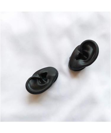 Silicone Ear Model for Acupuncture - Life Size Artificial Ear Model - Simulation Silicone Ear Model for Ear Picking Practice Studs Earring Display Props