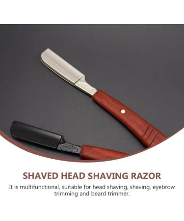 Lurrose Facial Hair Straight Shaver Razor - Precision Grooming Tool for Smooth Skin | International Shipping Available - Buy Online on GoSupps.com