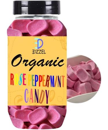 EDZZEL Bonbons la rose et la menthe poivr e bio de qualit sup rieure (100 g) - 1 bo te - Buy Online on GoSupps.com