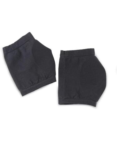 Cracked Heel Socks - Moisturizing Black Gel Spa Socks for High Heels | Heel Protection & Comfort - Buy Online on GoSupps.com