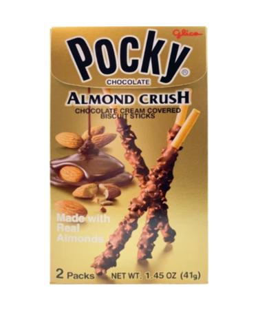 Glico Pocky Almond Crush, 1.45-Ounce (Pack of 10)