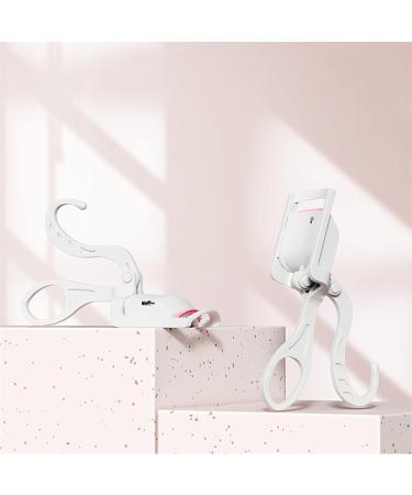 Best Heated Eyelash Curlers with Comb Electric Eyelash Curler Heated Quick Natural Curling Eye Lashes USB Rechargeable Temperature Control Long-Lasting Curls White - Buy Online on GoSupps.com