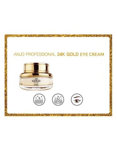 Buy ANJO Skin Care 24K Set - Toner Emulsion Essence Cream Eye Cream & Ampoule - International Shipping - Buy Online on GoSupps.com