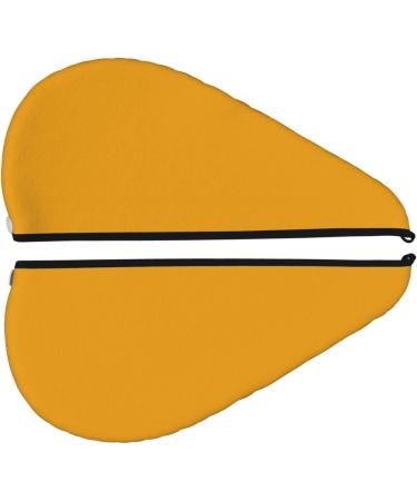 Goldenrod Microfiber Hair Towel - Super Absorbent Coral Velvet Wrap for Long Curly & Thick Hair - Buy Online on GoSupps.com