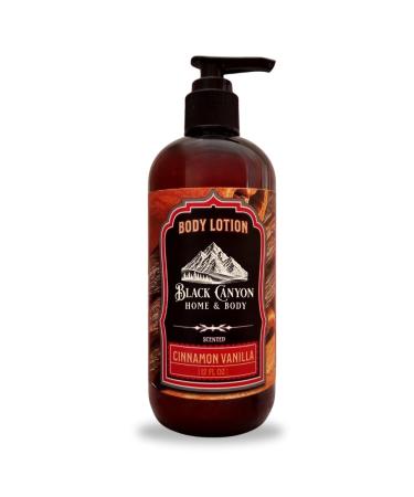 Black Canyon Cinnamon Vanilla Scented Body Lotion with Lanolin and Jojoba Oil 12 Oz