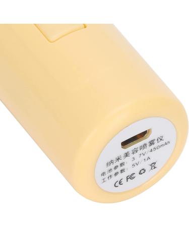 Shanrya Portable Moisturizing Fog Spray - Stay Hydrated This Summer | Unique Yellow 2-Pack - Buy Online on GoSupps.com