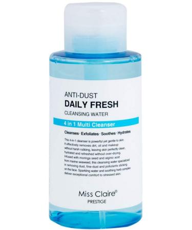 Miss Claire Anti Dust Daily Fresh Cleansing Water White 400 ml