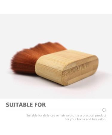 Beavorty hair brush neck duster brush haircut cleaning brush barber shaving brush stylist hair duster barber hair removal brush shave for men salon man fiber wool the face earmuffs - Buy Online on GoSupps.com