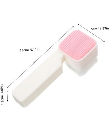 Square Facial Cleansing Brush & Exfoliator | Exfoliating Face Wash Tool for Spa-Like Home Care - Buy Online on GoSupps.com