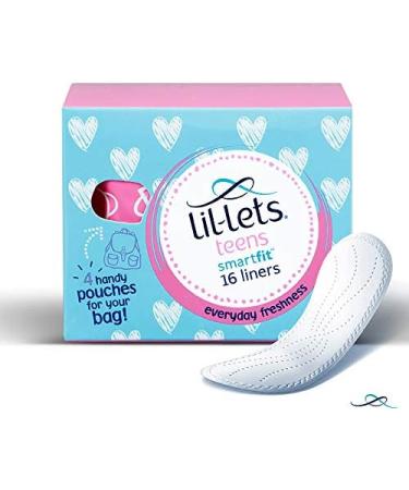 Lil-Lets Teens Pads: Teen Liners for Active Teens - Buy Online on GoSupps.com