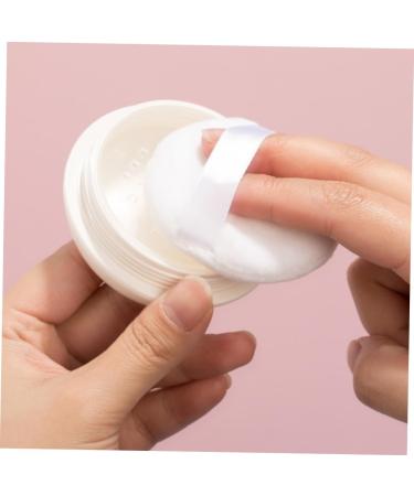 POPETPOP 2ensembles Bo te Poudre Portable Pratique Avec Poup e Poudre Conteneur Pour Cosm tique Pour Maquillage Pochettes 6.2x6.2cmx2pcs blancx2pcs - Buy Online on GoSupps.com
