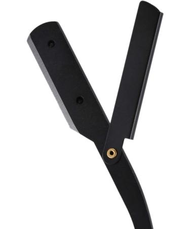 Premium Tritan Stainless Steel Folding Razor Knife - Barber Straight Razor for Face Eyebrow & Beard Shaving - International Shipping Available - Buy Online on GoSupps.com